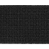 1-1/4" Cotton Belting/Strapping, Black