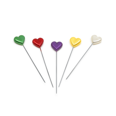 Heart Pearlized Pins