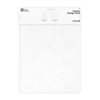 Square Grid/Clamshell Stencil Combo