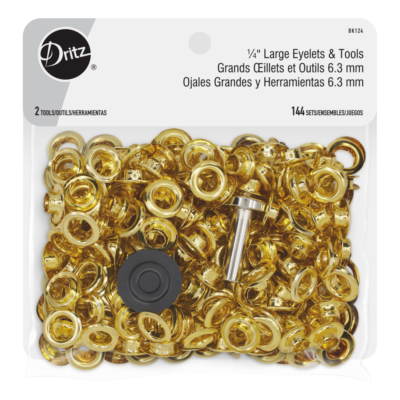1/4" Large Eyelets & Tools