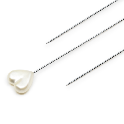 Heart Pearlized Pins