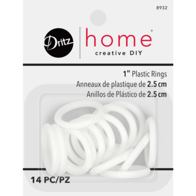 1" Plastic Rings