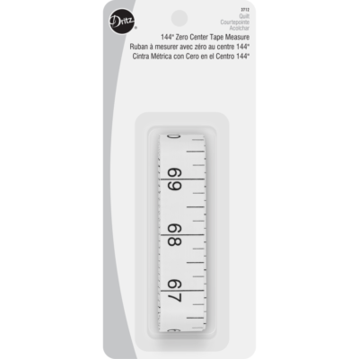 Zero Center Tape Measure