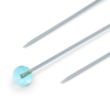 1-7/8" Crystal Glass Head Pins