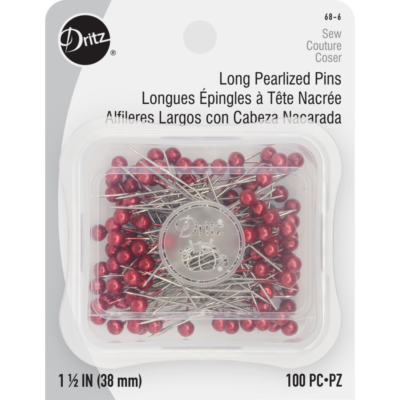 Long Pearlized Pins