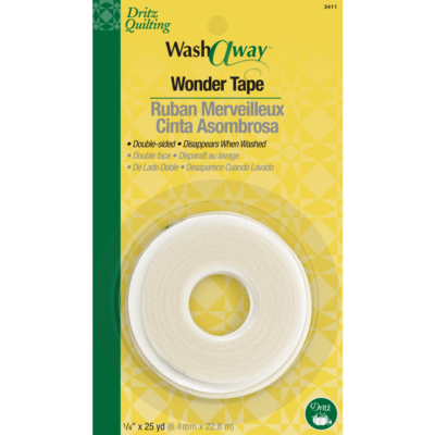 1/4" Wash Away Wonder Tape