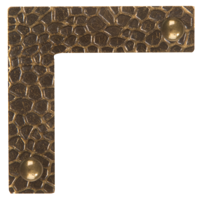 Textured Campaign Corners, Small
