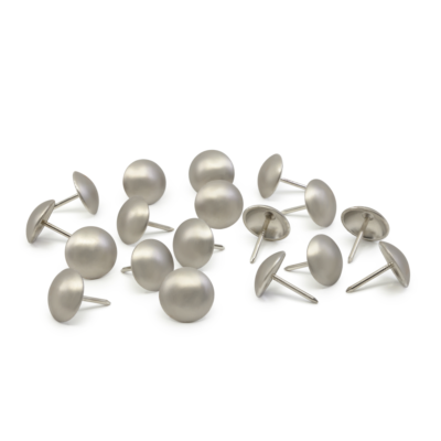 5/8" Decorative Nails, Brushed Nickel