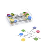 Flat Flower Head Pins