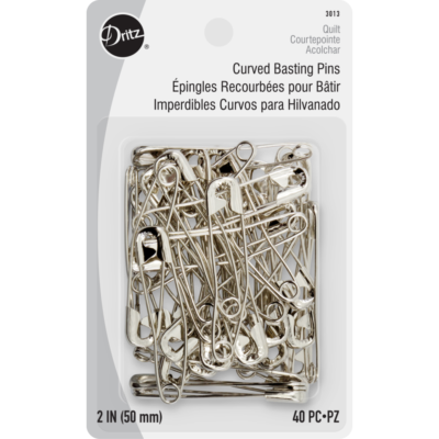 2" Curved Basting Pins