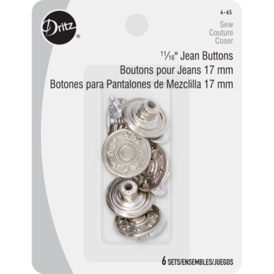 11/16" Jean Buttons