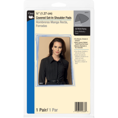 1/2" Covered Set-In Shoulder Pads