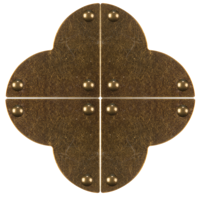 Smooth Quatrefoil Corners, Large