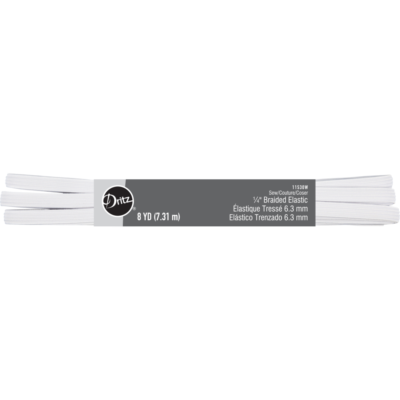 1/4" Braided Elastic