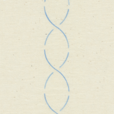 1" Chain Border Stencil