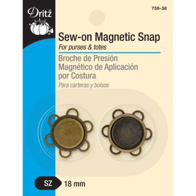 Sew-On Magnetic Snap