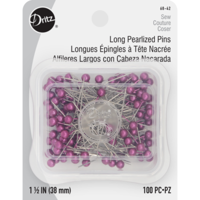 Long Pearlized Pins