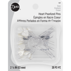 Heart Pearlized Pins