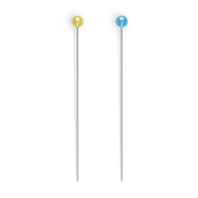 1-7/8" Crystal Glass Head Pins