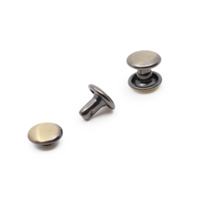 Double-Cap Rivets