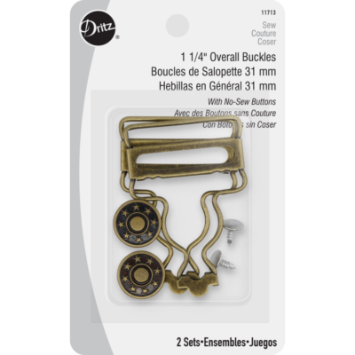 1 1/4" Overall Buckles