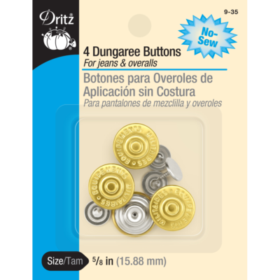5/8" Dungaree Buttons