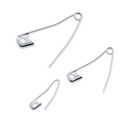 Assorted Curved Basting Pins & Storage Box